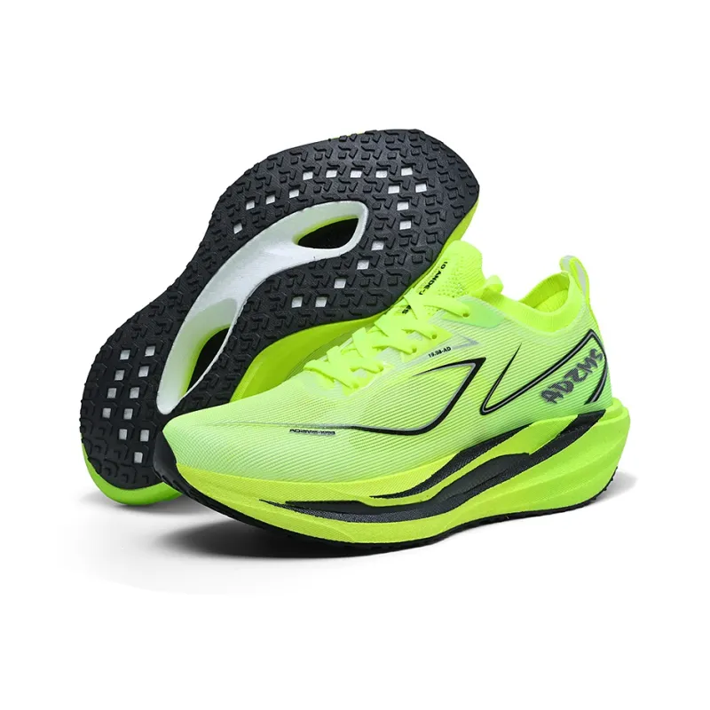 ANDEZHANMUSI Running Shoes Unisex Low Top White Orange Red/Neon Green/White Green Purple/Standard White-10