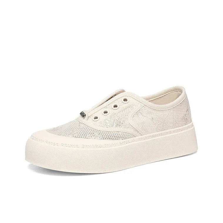 Golden Silk Rabbit Low Top Casual Shoes Women's-8