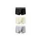 3 Pack (Light Gray+Ecru+Black)