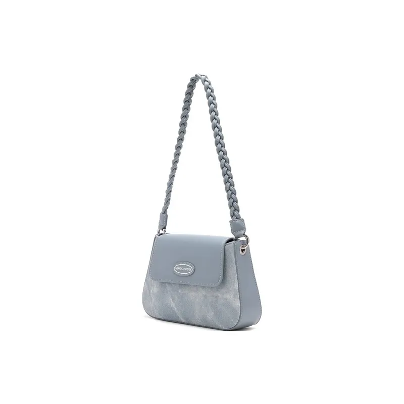 CLEVER& KETCH PU Shoulder Bag Women's Blue-1
