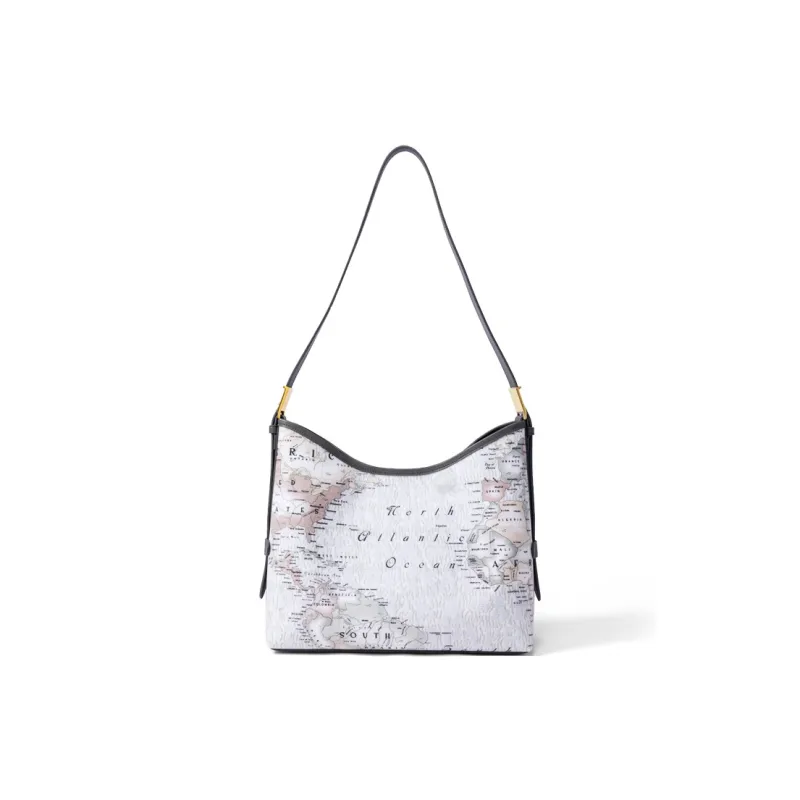 PAPRIKA Cow Leather Shoulder Bag Regular Women's Multicolor-17