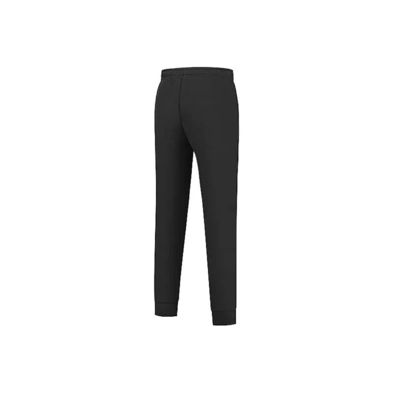 QIAODAN Basketball Collection Knitted Sweatpants Men's Black-1