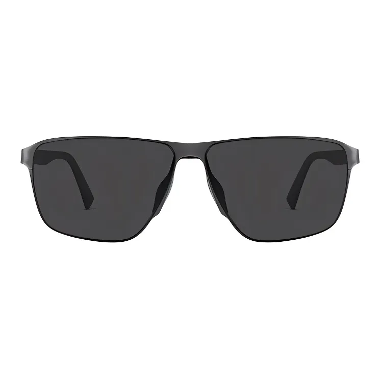 PSACSS Stainless Steel Square Sunglasses Unisex-1