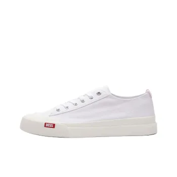 DIESEL S Athos Low Top Canvas Shoes Men's White