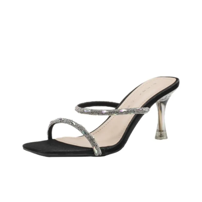 Than Than Me Rubber Sole Slip Resistant Slide Slippers Women's-0