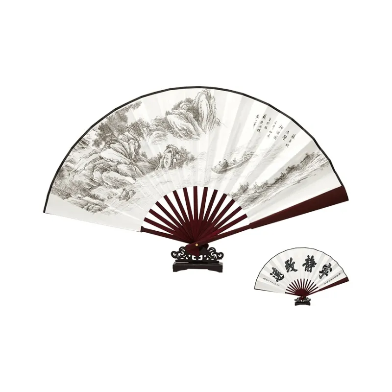 Pleasant Language Paper Folding Fan-11