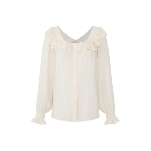 JOY SPEAKER Shirts Women's Beige