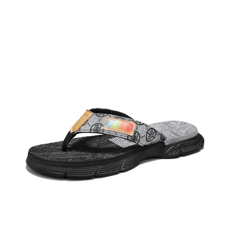 Colorful Creations EVA Quiet Abrasion Resistant Slip Resistant Quick Dry Flip Flops Men's-1