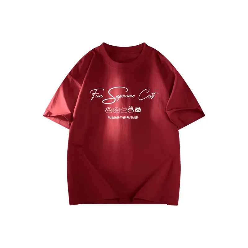 Supremo Cat T Shirts Unisex-8