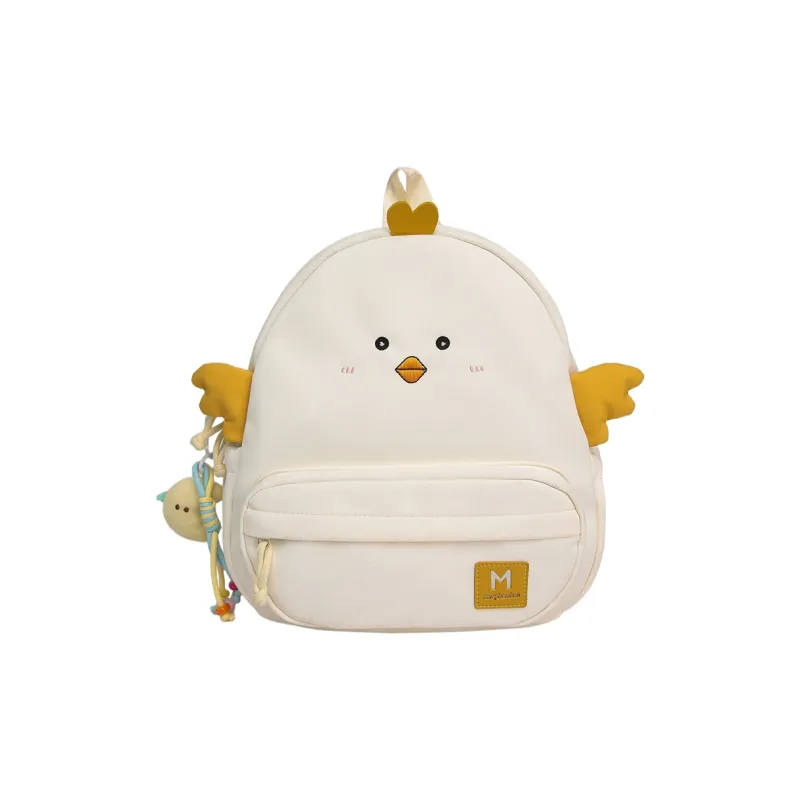 HCXK Nylon Backpack Unisex Yellow/Black/White-19
