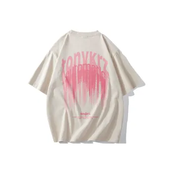 TONYKRZ T Shirt Unisex Light Beige Apricot