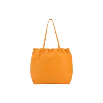 By Far Calfskin Oslo Shoulder Bag Women's Orange