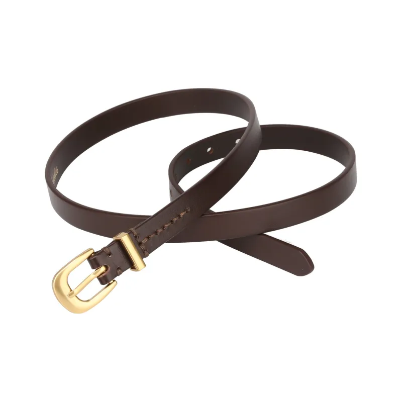 CATELLES Top Grain Cow Leather Belts Women's 1.5cm-7