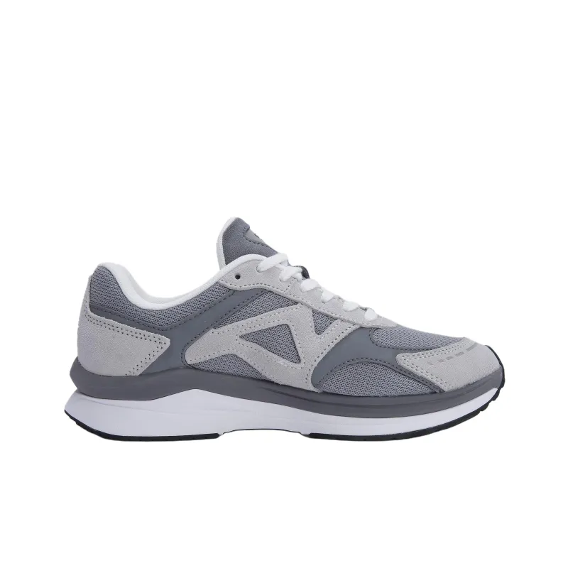 DESCENTE Cushrun Clash Anti Slip Wear Resistant Low Top Casual Shoes Unisex Gray-1