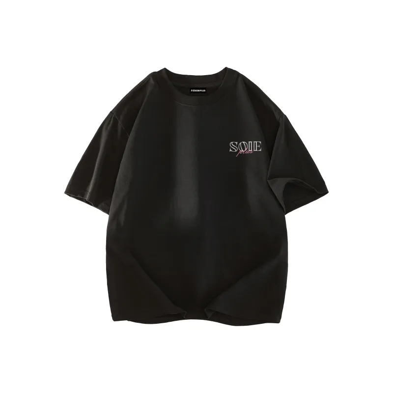 SOIE T Shirts Unisex Black-1