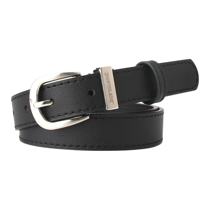 JEANSWEST Artificial Leather PU Leather Belts Women's 2.4cm-2