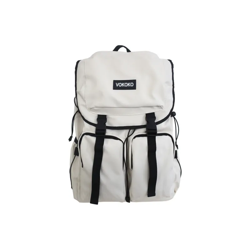 H YXIANG Nylon Backpack Unisex Multicolor-0