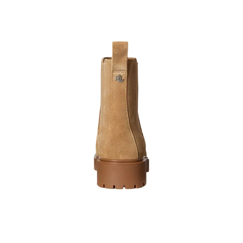 LAUREN RALPH LAUREN Allyson Chelsea Boots 3cm Women's Camel-3