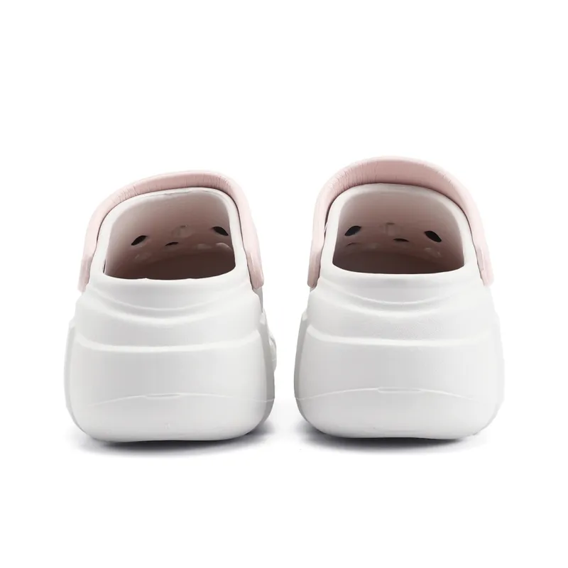 DHARRY Clogs Women's White Pink-8