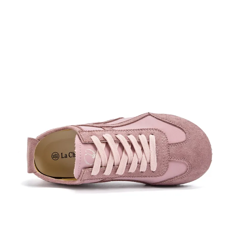 La Chapelle Abrasion Resistant Low Top Casual Shoes Women's Cherry Blossom Pink-2