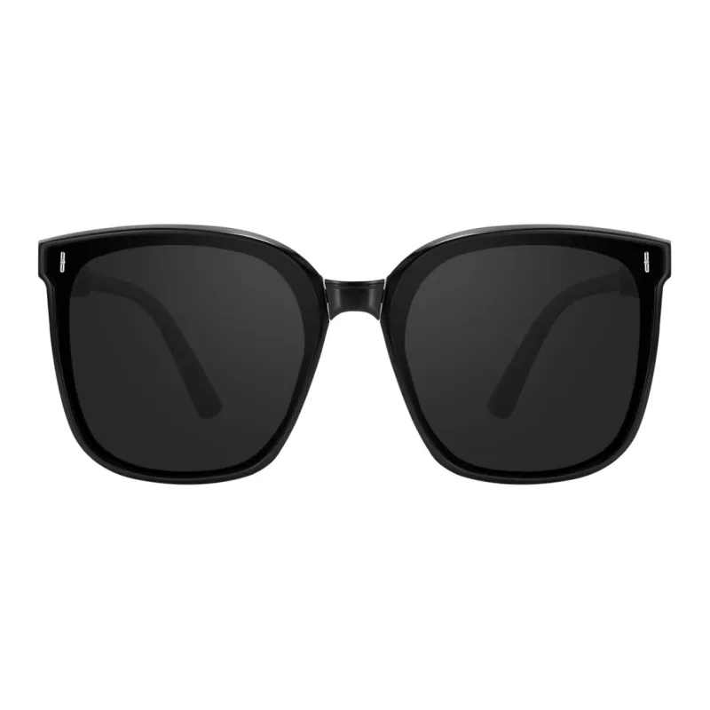 MUYKUY TR/Memory Plastic Square Sunglasses Unisex-14