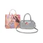 Silver+Shopping Bag