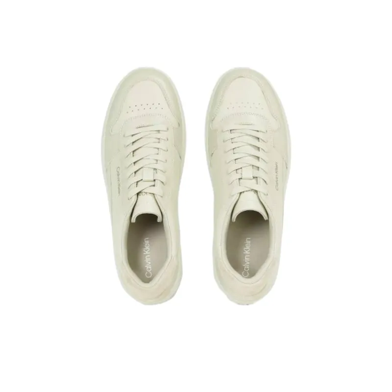 CALVIN KLEIN Low Top Skateboard Shoes Men's Gray-3