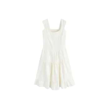 YGPRW Sleeveless Dresses Women's Apricot