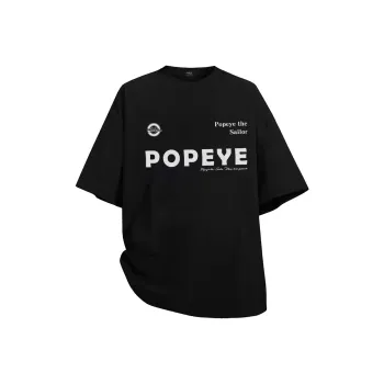 POPEYE T Shirts Unisex Black