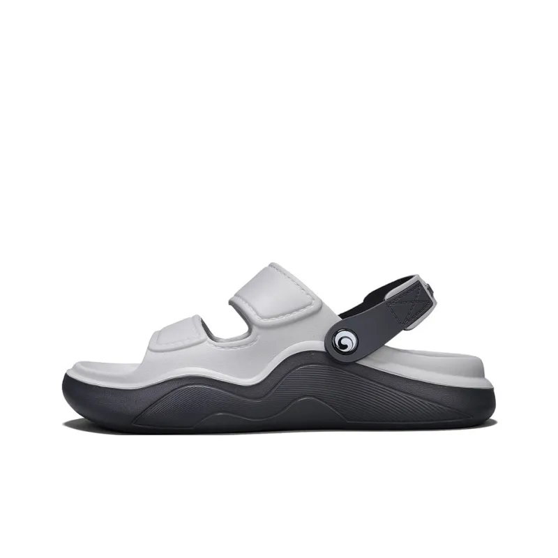 FCMM Beach Sandals Men Dark Gray / Coffee / Khaki-0