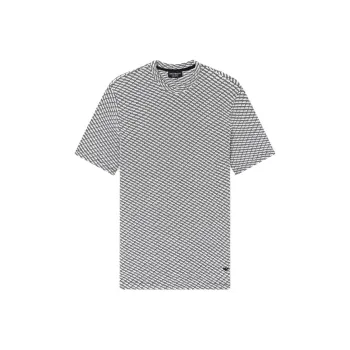 EMPORIO ARMANI FW25 T Shirt Men's Black White