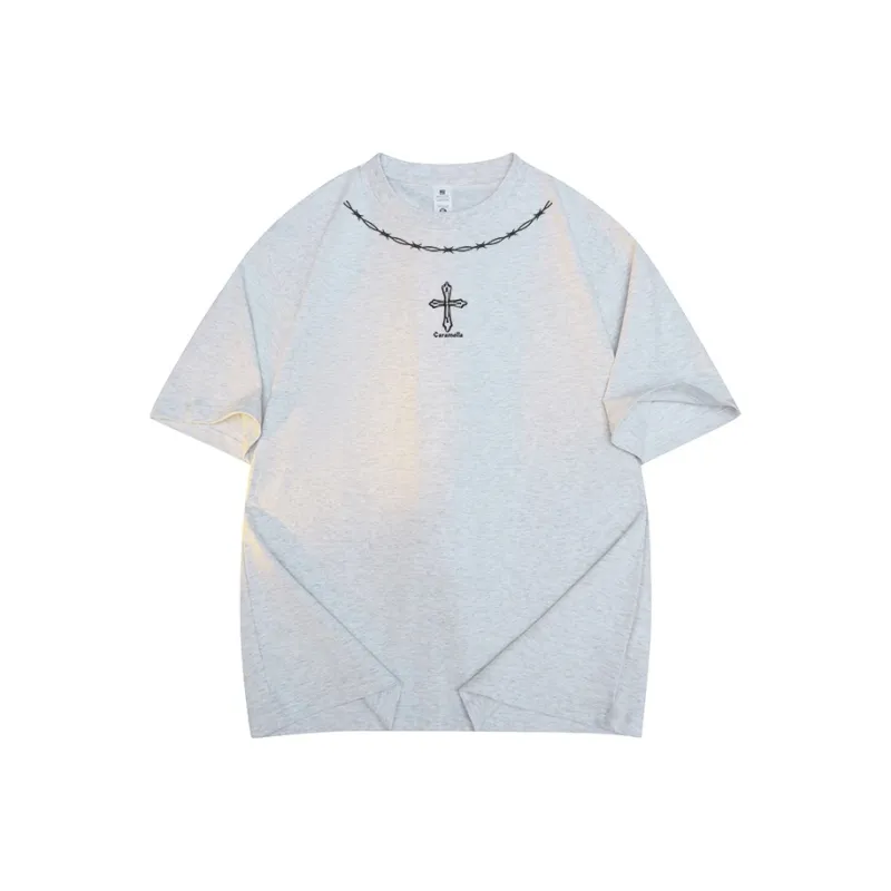 Caramella Drop Shoulder Sleeve T Shirt Women's-4