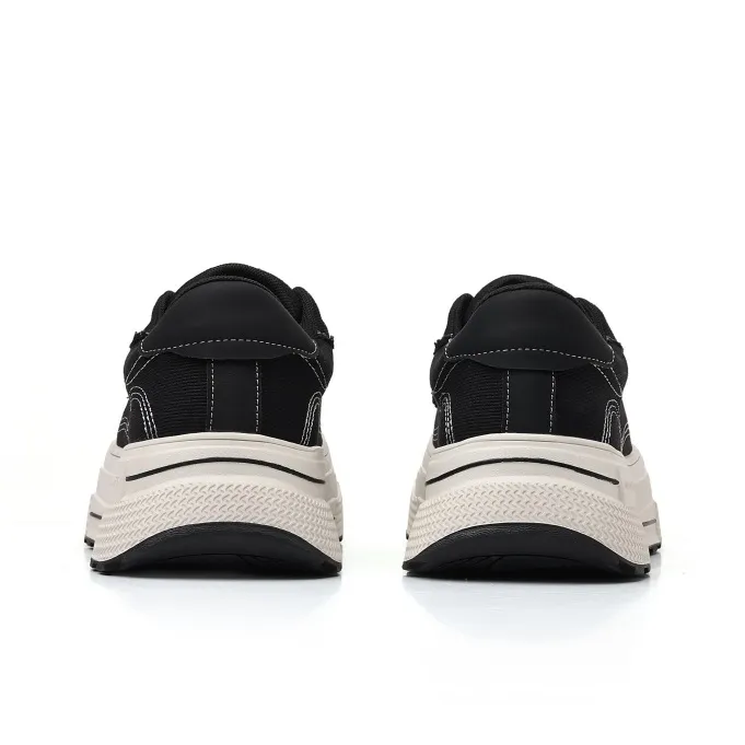 Cat Seven Seeks Low Top Canvas Shoes Men's Black-4
