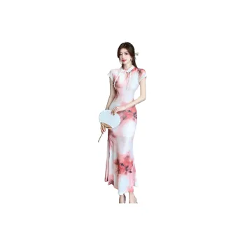 Mu Xiao Xin Short Sleeved Dress Women's