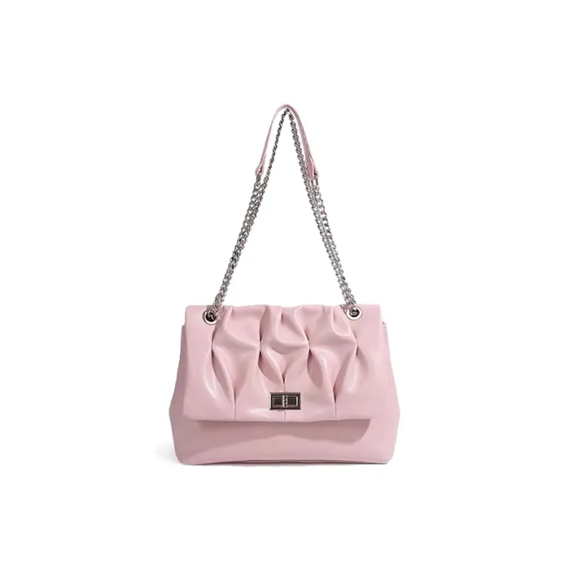 Jade En Plus PU Shoulder Bag Regular Women's Ink Stone Black/Milk White/Soft Pink-9