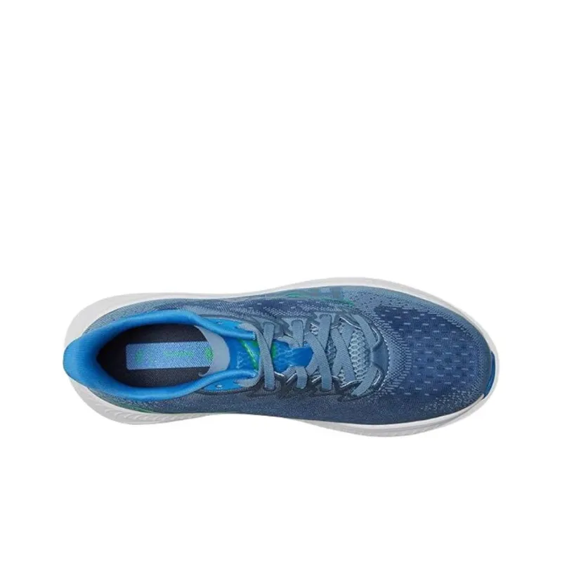 HOKA ONE ONE MACH 6 Anti Slip Wear Resistant Low Top Running Shoes Men's Blue-2