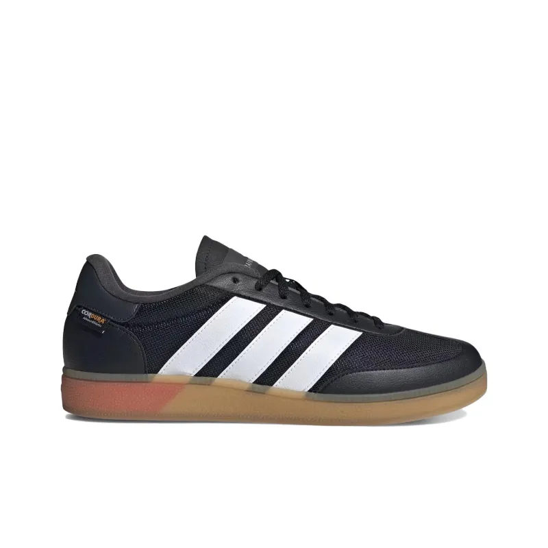 Adidas SPEZIAL Anti Slip Wear Resistant Low Top Skateboard Shoes Unisex Black White-1