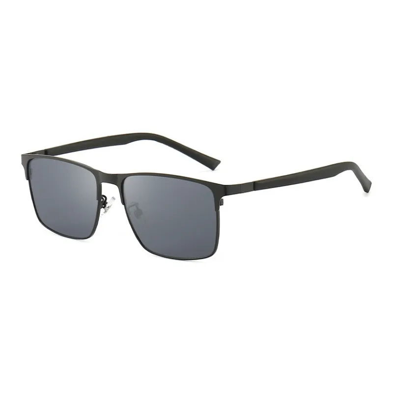 PSACSS Stainless Steel Square Sunglasses Unisex-2