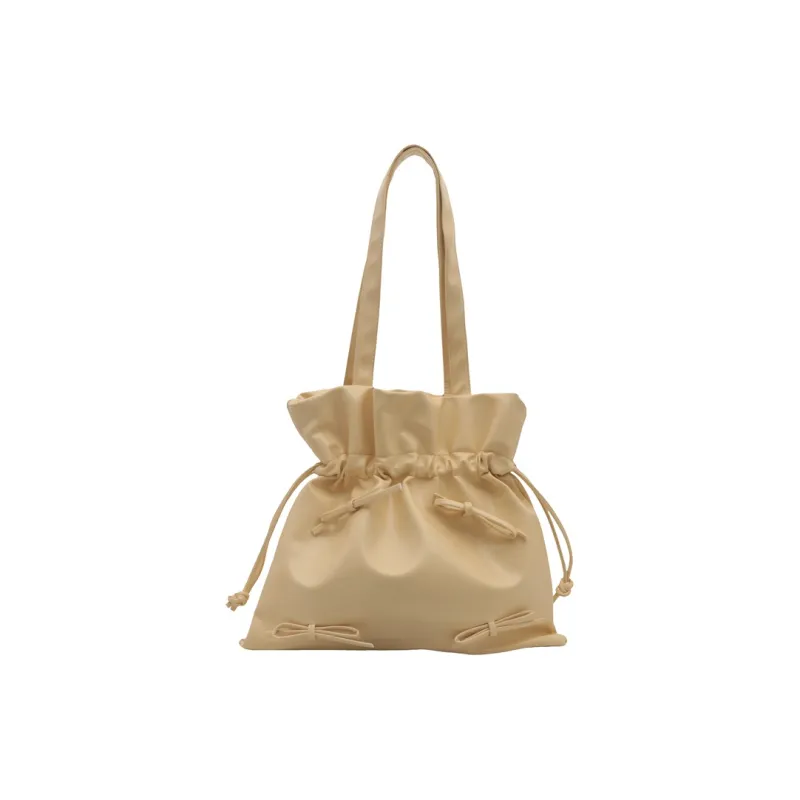 TOUTSEUL YOLO PU Tote Bag, Shoulder Bag Regular Women's White/Silver/Red/Black/Yellow-24