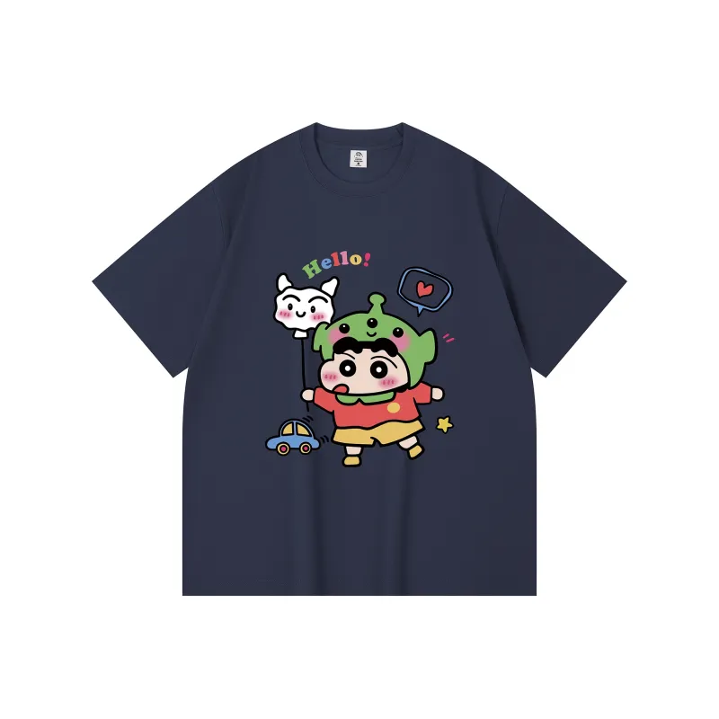 Crayon Shinchan Short Sleeved T Shirts Unisex-10