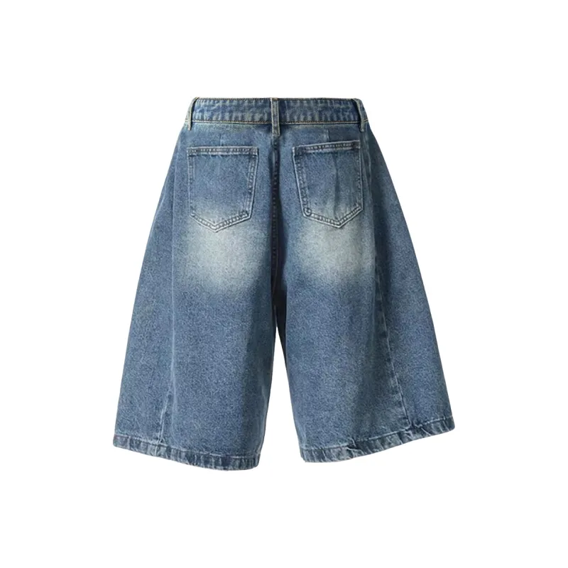 MEXICAN Denim Shorts Women's Blue-1