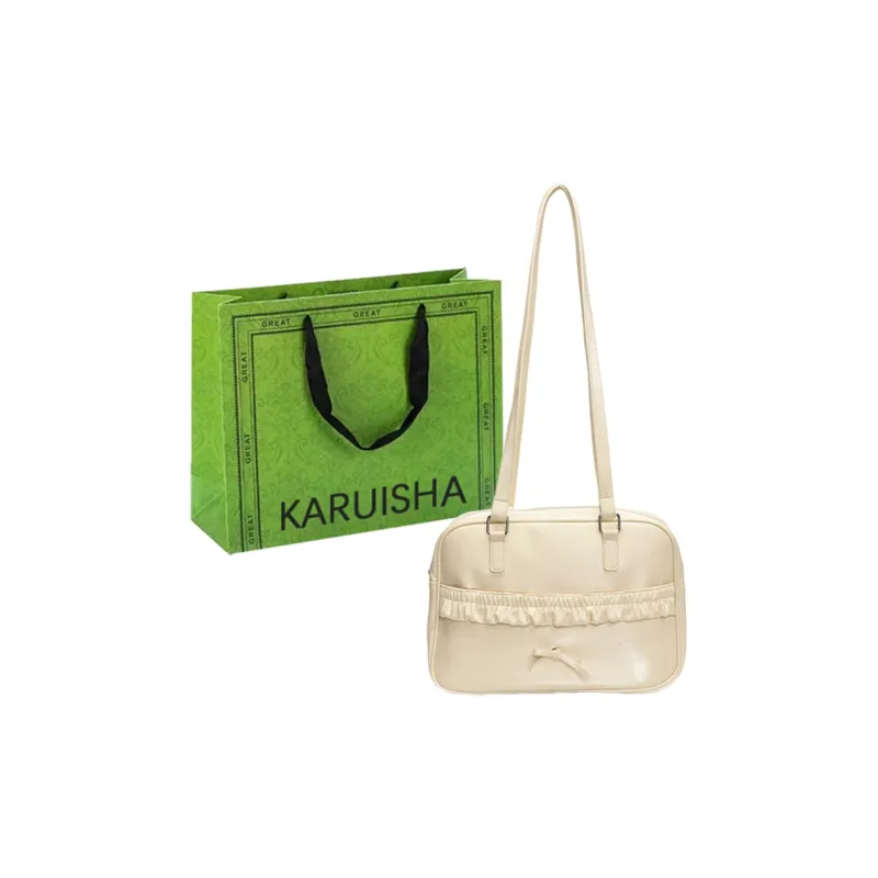 KARUISHA PU Backpack Shoulder Bag Women's White/Pink/Black-0