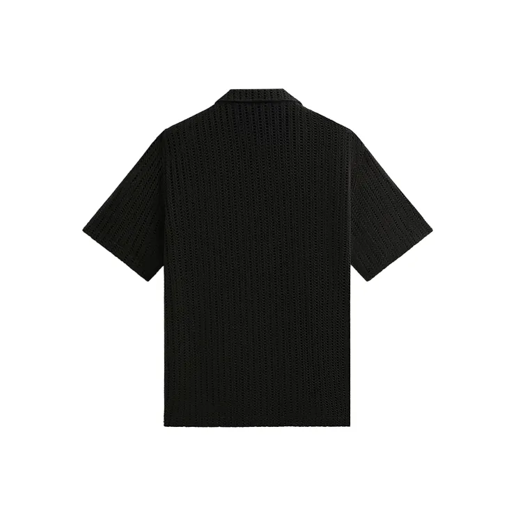 KITH Cotton Mesh Thompson Camp Collar Shirt-1