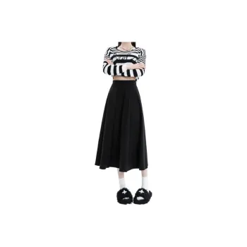 YINLEI Knit Long Skirts Women's