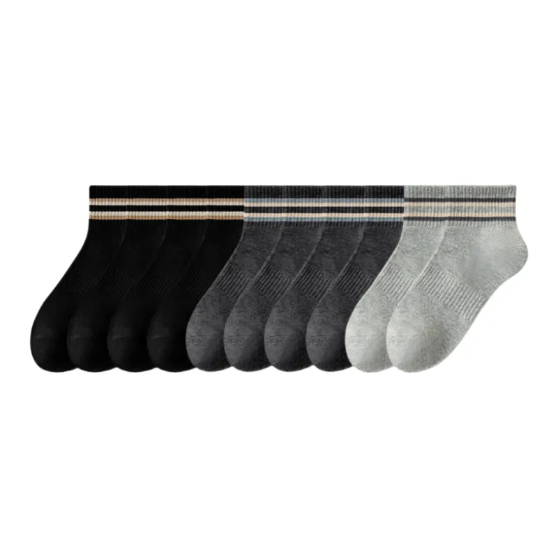 Lan Miao Mid Calf Socks Men's 10 Pack-1