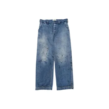 Bowwow SS25 USN DENIM TROUSERS Jeans Unisex