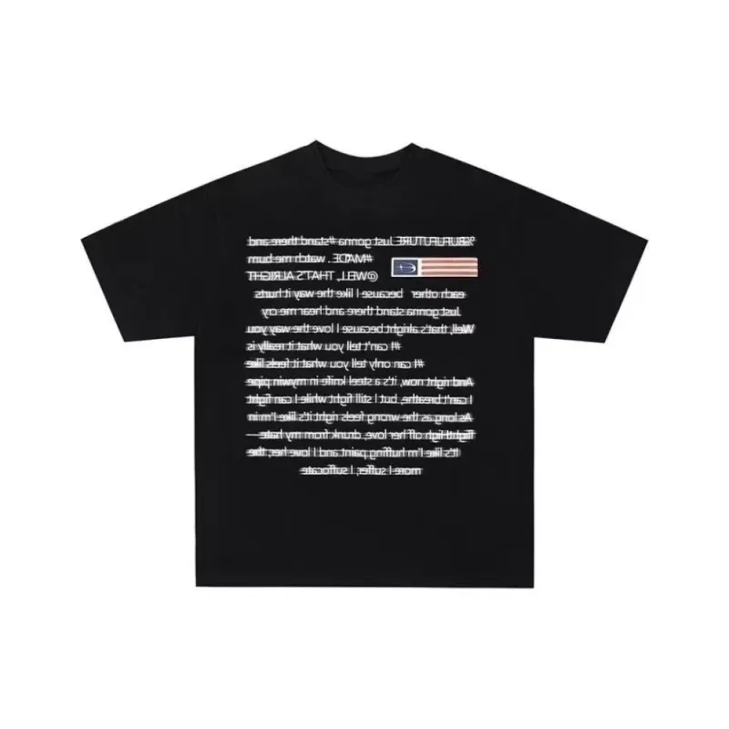 TONYBEAR T Shirts Men Black-0