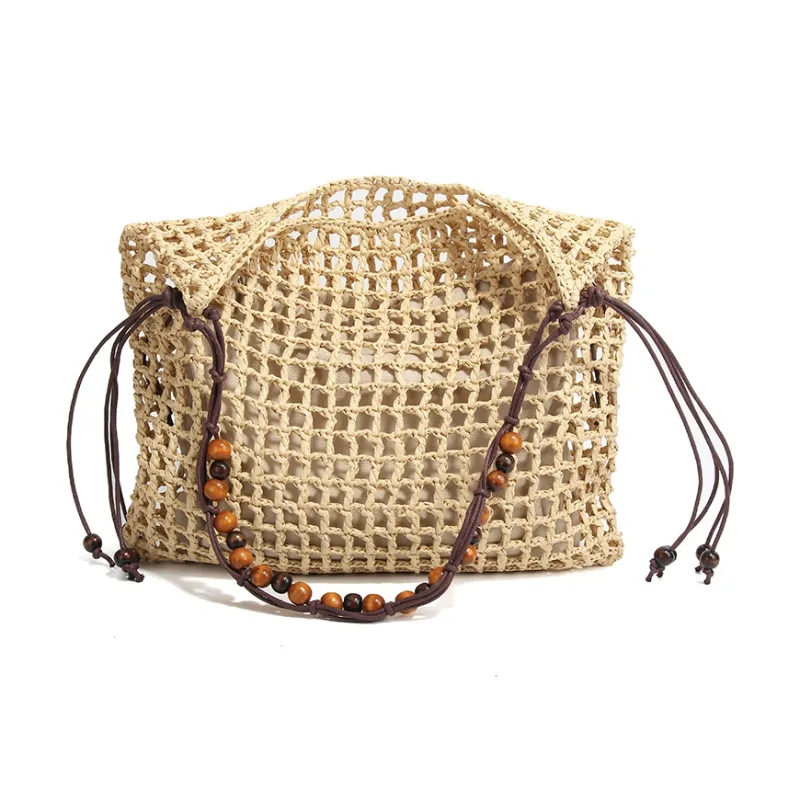 YOCAMU Mat Grass Tote Bag, Shoulder Bag Women's Multicolor-1