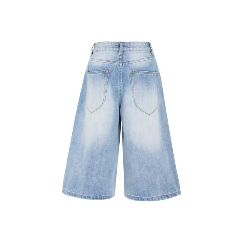 MJB Denim Shorts Women's Bamboo Ice Blue-1