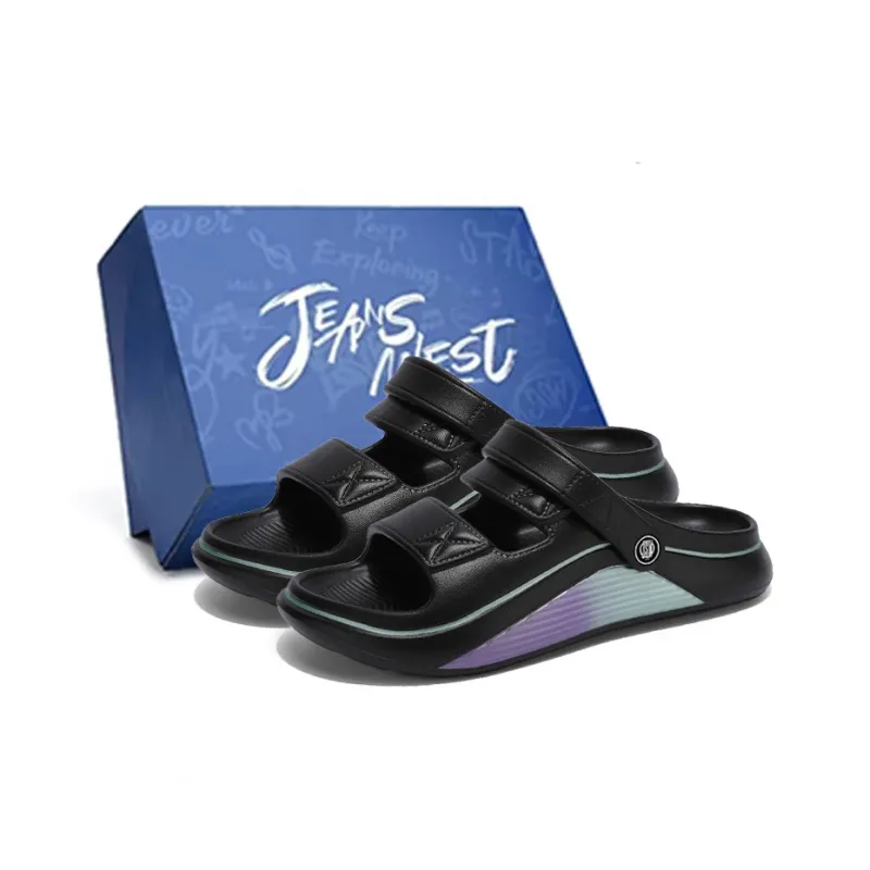 JEANSWEST Beach Sandals Unisex White-4